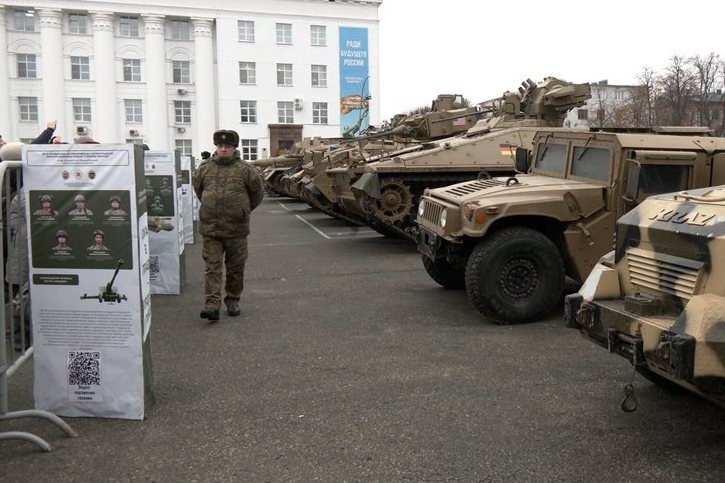 В Нальчике пройдет передвижная выставка трофейной техники из зоны СВО